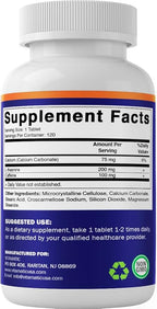 Vitamatic Caffeine Pills with L-Theanine – 300 mg Per Tablet – 120 Vegetarian Tablets (Pack of 2, Total 240 Tablets)