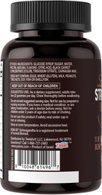 Mushroom Gummies with Ashwagandha - 350mg 10-in-1 Mushroom Blend - Lions Mane, Cordyceps, Reishi, Chaga, Turkey Tail, Maitake, Shiitake - Gelatin Free, Vegetarian - 60 Count (2 Per Serving)