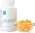 Consult Health Joint Solution Advanced Total Joint Health Dietary Supplement for Relief, Curcumin C3 Complex Turmeric for Maximum Flexibility, UC Type II Collagen, Hyaluronic Acid, 30 Capsules