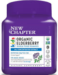 New Chapter Elderberry Gummies for Kids 2+, USDA Organic,64x Concentrated Pure Elderberry for Immune Support,Great Tasting Whole-Food Gummies, Vegan & Non-GMO, 30 ct