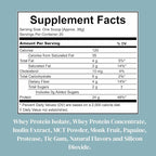 StrengthMD Physician Formulated Protein + Fiber Shake for GLP-1 Support | 24g Protein Grass-Fed Whey, 4g Fiber & Digestive Enzymes, Low Carb, No Added Sugar, Vanilla, 1.72 lb