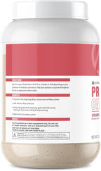 NutraOne ProteinOne Whey Protein Promote Recovery and Build Muscle with a Protein Shake Powder for Men & Women (Strawberry Milkshake, 2 LB)
