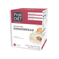 ProtiDiet High Protein Gingerbread Oatmeal - 15g Protein - Low Fat, Sugar Free Instant Oatmeal for a Satisfying and Nutritious Breakfast with Essential Nutrients - 7 Packets Per Box