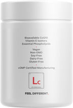 Codeage Liposomal CoQ10 Max Supplement - 250 mg Coenzyme Q10 with Vitamin E Isomers Tocopherols - 2-Month Supply - 1 Capsule Per Serving - Liposomal Delivery - Non-GMO, Gluten-Free - 60 Capsules