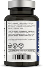 LES Labs DeToxx – Better Mornings & Recovery, Liver Support, Electrolyte Replenishment & Glutathione Support – Prickly Pear, Milk Thistle & NAC – Non-GMO Supplement – 60 Capsules (Pack of 2)