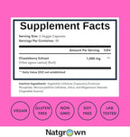Natgrown Vitex Chasteberry Supplement for Women 1,000 mg - Agnus Castus Chaste Tree Vitex Berry Fruit Extract Capsules - 60 Ct