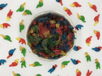 HARIBO Gummi Candy, Dinosaurs Gummy Candy, 5 Ounce Share Size Bags (Pack of 12) Delicious Soft & Chewy Sweet Snacks, Assorted Fruity Flavors
