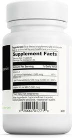 DAVINCI Labs ADK - Helps Support Bone, Heart & Immune Health - Dietary Supplement with Vitamins A, D3 & K2 (as MK-7) - Vegetarian, Gluten Free & Soy Free - 30 Capsules