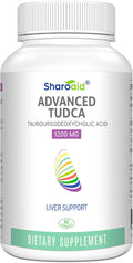 TUDCA Liver Support Supplements 1200 mg-Third Party Tested-High Strength Formula-Bile Salts for Liver Detox Cleanse-Vegan Capsules for Liver,Kidney,Gallbladder Health,1 Bottle-60 Capsules