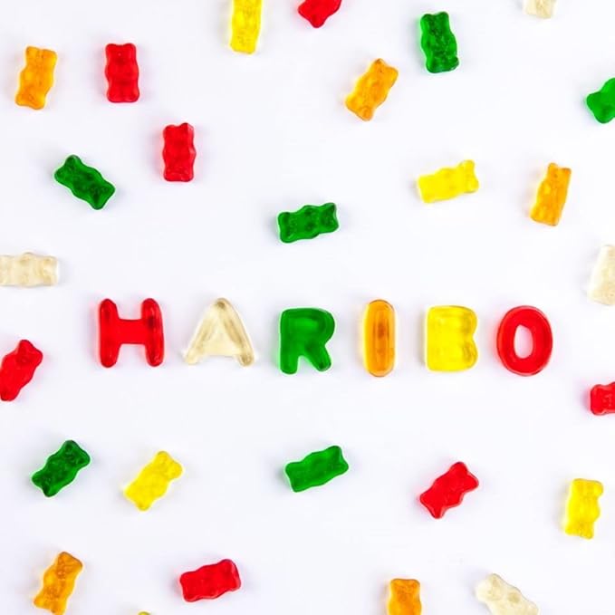 HARIBO Goldbears, Gummi Candy, 5 oz Bags (12 Packs) Assorted Flavors