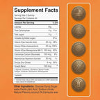 Tall Gummies for Kids Age 2+ & Teens- Tall Gummies with Calcium, Vitamin D3 + K2, Zinc, Magnesium, L-Arginine, Vitamin C for Teen Boys & Girls- Strawberry Flavour 60 Gummies