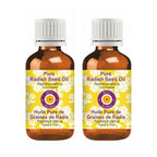 dève herbes Pure Radish Seed Oil (Raphanus sativus) Cold Pressed (Pack of Two) 100ml X 2 (6.76 oz)