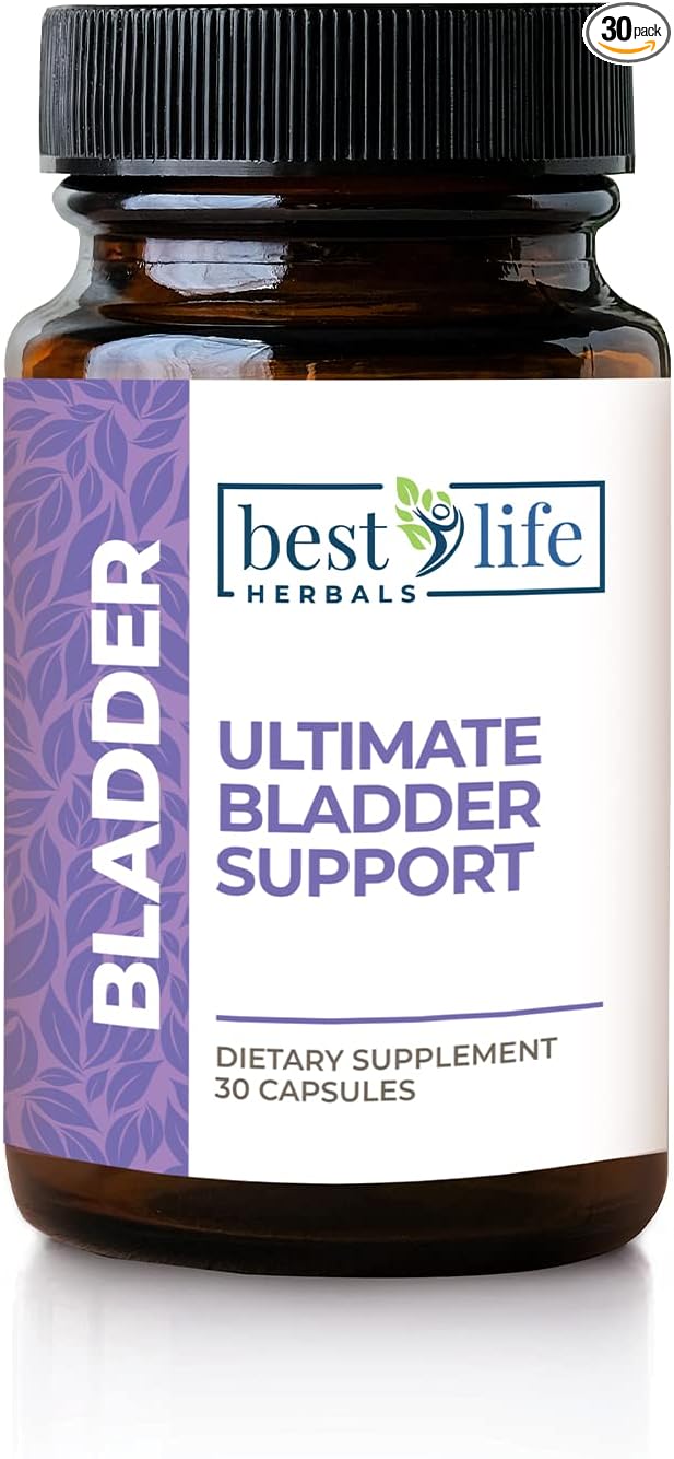 Best Life Herbals Ultimate Bladder Support Dietary Supplement 30 Capsules Restore Your Freedom and Confidence - 1 Bottle