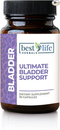 Best Life Herbals Ultimate Bladder Support Dietary Supplement 30 Capsules Restore Your Freedom and Confidence - 1 Bottle