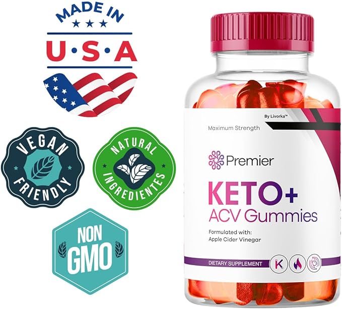 (2 Pack) Premier Keto Plus ACV Gummies for Weight Loss, Premier Keto ACV Gummies, Premier Keto Gummies, Premier Keto+ Gummy Extreme, 2 Months
