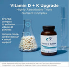 Designs for Health Vitamin D Supreme - Vitamin D 5000 IU with 2000mcg Vitamin K as MK4 for Bone Health, Heart Health, Mood & Immune Support - Vitamin D3 Enhanced with GG Supplement (60 Capsules)