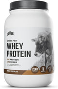 Levels Grass Fed Whey Protein Powder, No Artificials, 24G of Protein, Double Chocolate, 2LB
