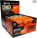 Warrior Crunch High Protein Low Carb Bar, 64 g, Salted Caramel, Pack of 12