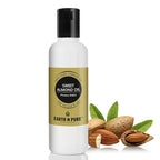 Earth N Pure Sweet Almond Oil (Badam Oil) Cold Pressed, Therapeutic Grade for Body, Skin, Hair 100 ml