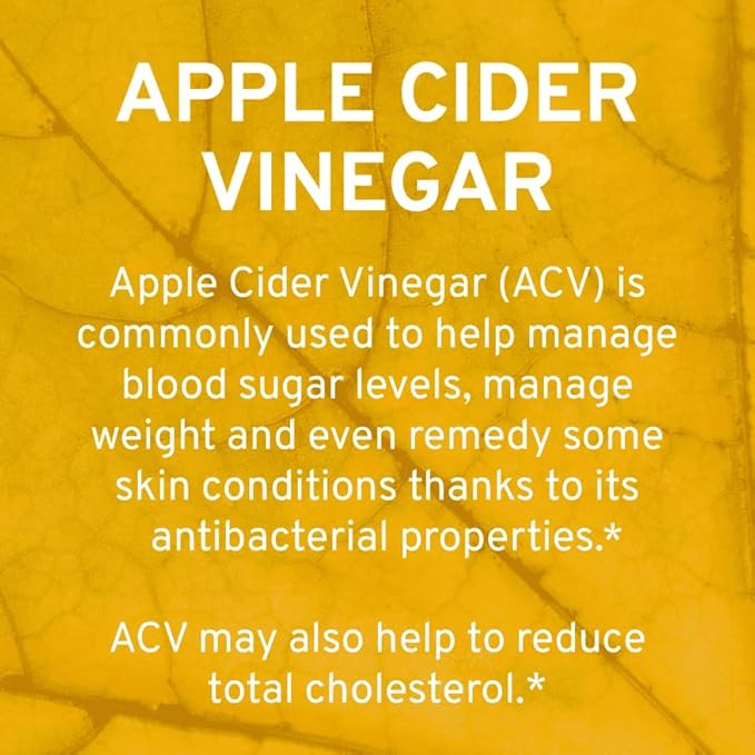 TRIO NUTRITION Apple Cider Vinegar Capsules with Green Tea - Natural Sugar Free Apple Cider Vinegar Pills with the Mother for Body Cleanse, Immune, Weight Management & Metabolism Booster*
