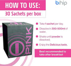 bhip Pink for Women (Alive) - Pure Blend for Vitality, Stamina & Clarity, Energy Drink Mix Packets - Ideal for Active Women on The Go - 30 Servings