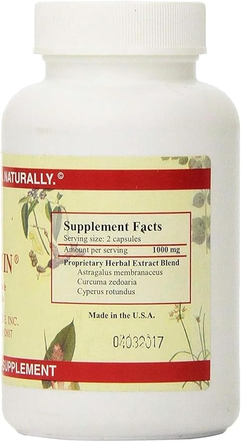 Chi's Enterprise 120 Piece Myomin Promotes Healthy Hormone Levels 500mg Capsules