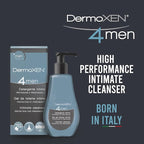 Men's Intimate Wash | pH Balanced Daily Hygiene Gel | Freshness & Odor-Control Formula with Menthol | Gentle Cleansing for the Groin Area | Male Hygiene Product | 4.23 fl oz