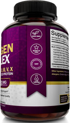 NutriFlair Multi Collagen Peptides 2250mg - Type I, II, III, V, X - Collagen Supplements Complex Powder Pills for Women and Men - Hydrolyzed Protein, Healthy Hair, Skin, Nails - Non-GMO (180 Capsules)