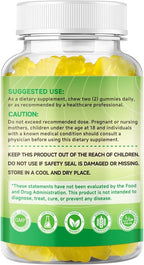 Premium Feminine Balance Gummies for Women pH Balance Support & Immune Health, Sugar Free, Non-GMO, Vegan, Gluten-Free - 60 Pineapple Gummies, 30 Servings