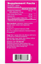 Florajen Triple-Action Menopause Probiotic - Hormonal Balance, Hot Flash, & Mood Swing Relief - Weight Management & Digestive Support - Featuring Berberine, Black Cohosh, & Botanical - 30 Capsules