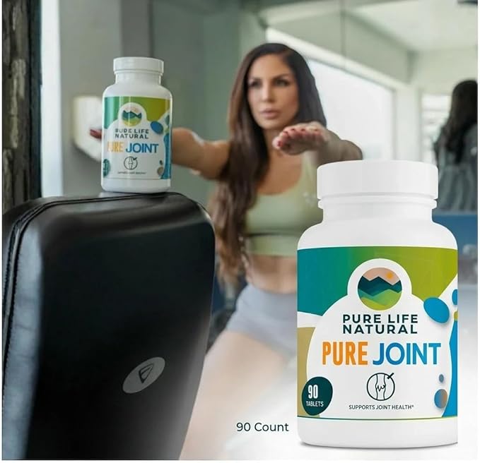 Pure Joint – Glucosamine Chondroitin MSM - Joint Support Supplement – Joint Mobility & Cartilage Support – 90 Tablets by Haidy Cruz