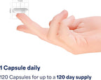 Puritan's Pride Triple Strength Coral Calcium 1500mg with Bone-Active™, Dietary Supplement for Heart, Nerve, and Muscle Support, 2 Month Supply, 120 Rapid Release Capsules