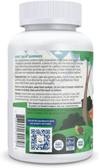 Nordic Naturals Kids Calm Gummies - Strawberry Watermelon - 60 Gummies - Magnesium L-Theanine Supplement - Calming for Kids - Relaxation Support - Up to 60 Servings
