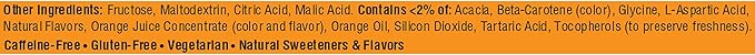Emergen-C 1000mg Vitamin C Powder for Daily Immune Support Caffeine Free Vitamin C Supplements with Zinc and Manganese, B Vitamins and Electrolytes, Super Orange Flavor - 60 Count/2 Month Supply