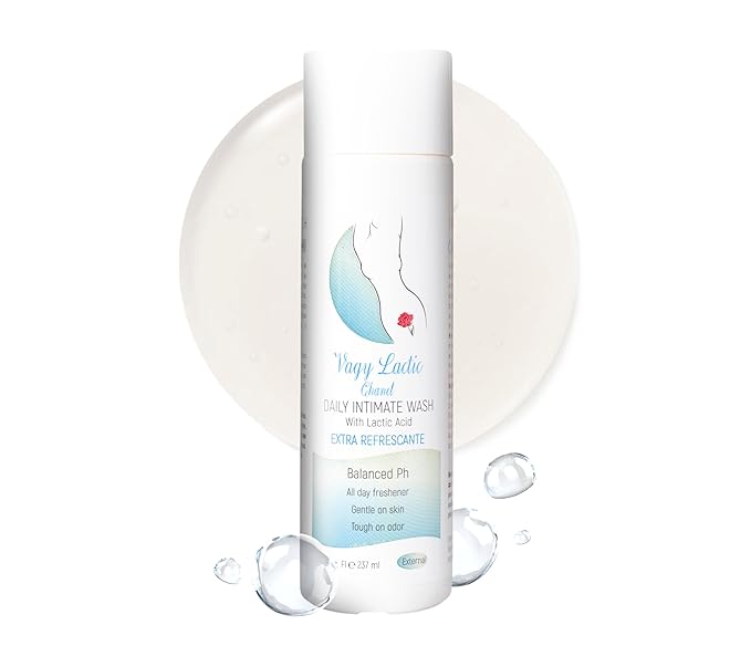 Vagy Rejuvenation Vagy Lactic Feminine Wash with Lactic Acid & Calendula – Gentle Intimate Wash Women pH Balance – Refreshing Vaginal Cleanser – 8 oz (8 oz, Cha nel)