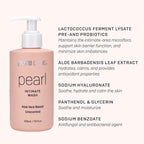 PURE CODE Aloe Vera-Based Pearl Intimate Wash - Gentle & Hydrating Intimate Cleanser for Skin Protection - Unscented Natural Feminine Wash Suitable for All Skin Types - 225ml (Pack of 2)
