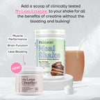Fit & Lean Meal Shake Meal Replacement with Protein, Fiber, Probiotics and Organic Fruits & Vegetables, Chocolate Peanut Butter Pie, 1lb, 10 Servings