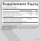 Sports Research® Cranberry Fruit Complex Supplement - Softgels for Urinary Tract Health Support - Made with Pacran®­ & Vitamins C & E - Non-GMO & Gluten Free - 90 Count