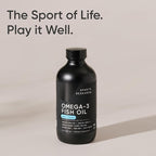 Sports Research® Omega-3 Fish Oil, 8oz Glass Bottle - 4685mg of Wild Caught Alaska Pollock Fish Oil per Serving - Easy-to-Take Liquid · Lemon Flavor · Non-GMO · MSC Certified Sustainable - 48 Servings
