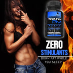 Rockstar Skinny PM - Nighttime Fat Burner Weight Loss Pills - Thermogenic Diet Pills 60ct