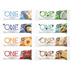 ONE Protein Bars, Sampler Variety Pack, Gluten Free with 20g Protein and 1g Sugar, Pantry Staples, 2.12 oz (8 Count)