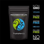 Prescribed For Life L Tryptophan Powder | Free Form Essential Amino Acids Supplement | Vegan, Gluten Free, Non GMO (4 oz / 113 g)