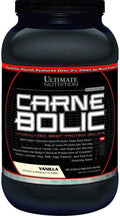 Ultimate Nutrition Carnebolic Hydrolyzed Beef Protein Isolate, Vanilla, 1.79 Pound