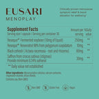Perimenopause & Menopause Supplements for Women - Hormone Balance for Women with Equol, Saffron & Black Cohosh for Menopause hot Flashes Night Sweats, Mood & Sleep – Doctor Formulated – 30 Tablets