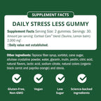 Semaine Stress Less Gummy with Cortisol Care™ 60 Count – Daily Support for Stress, Mood & Sleep