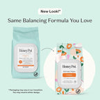 The Honey Pot Company - Prebiotic Feminine Wipes - Daily PH Balancing, Fragrance & Sulfate Free Wipes for Intimate Parts, Body, or Face - Hygiene Products - 30 ct.