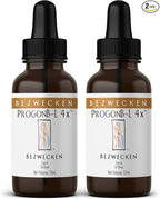 Bezwecken - ProgonB-L 4X - 10mL Topical Oil Blend - Professionally Formulated PMS & Pre-Menopause Symptom Support - Safe, Natural, Paraben Free - 60 Day Supply (2 Pack)