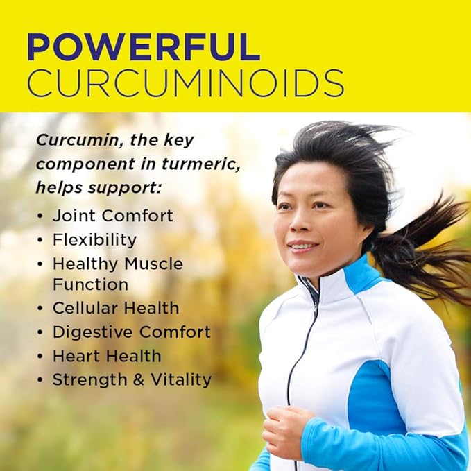 Nature's Life Turmeric Ginger Joint Ease | Non-GMO | 100 Gelatin Capsules