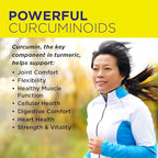 Nature's Life Turmeric Ginger Joint Ease | Non-GMO | 100 Gelatin Capsules