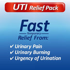 Uristat Ultra Strength Urinary Tract Infection Treatments and Test Relief Kit – 1 UTI Test Strip & 12 Cranberry Flavor Relief Tablets to Ease Urinary Pain, Burning & Urgency
